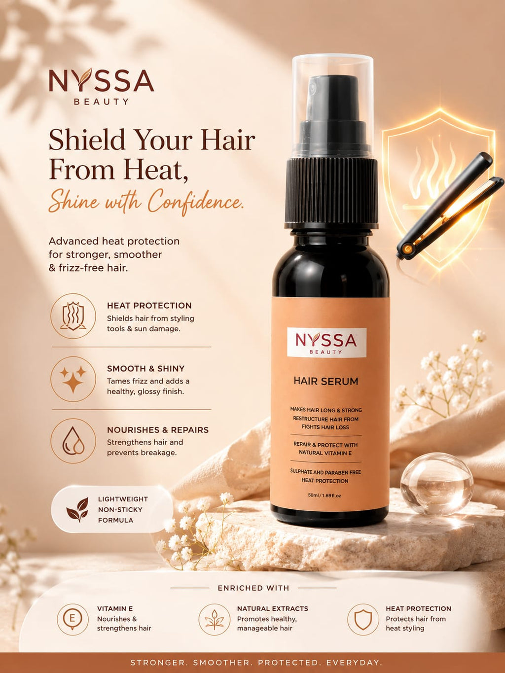 Nyssa Beauty Hair Serum (60 ml)