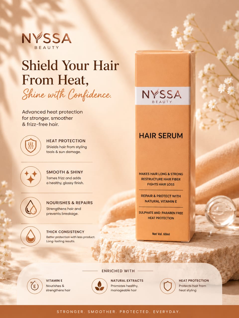 Nyssa Beauty Hair Serum (60 ml)